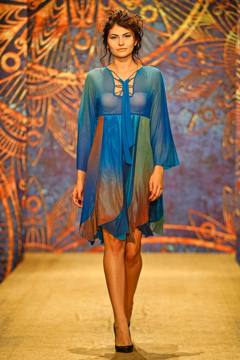 Rochie tull pictata manual 2287